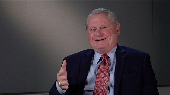 Still frame from Pryor Center video interview with G. David Gearhart at the Pryor Center, Fayetteville, Arkansas, 2023 © Pryor Center for Arkansas Oral and Visual History, University of Arkansas